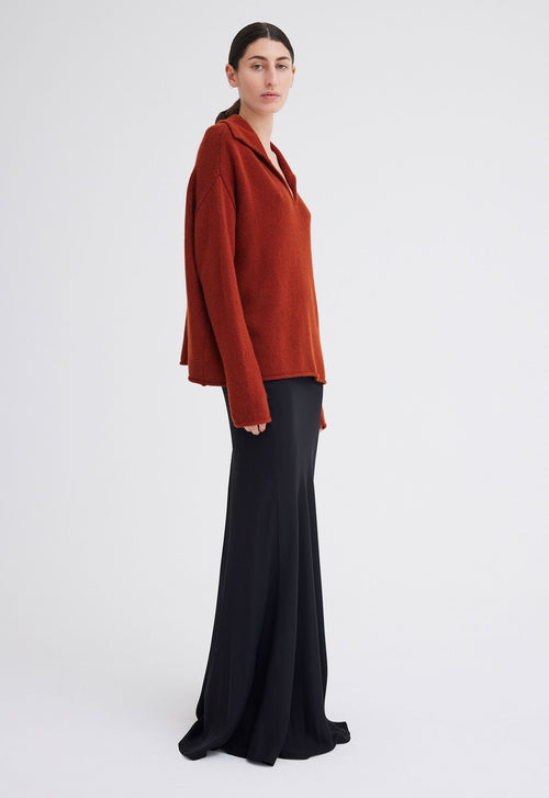 Jac+Jack Sola Cashmere Sweater - Firedoor Red